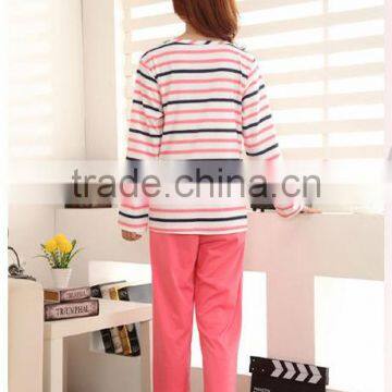 Made In China Long Sleeves Cotton Lady Pajama photo-3