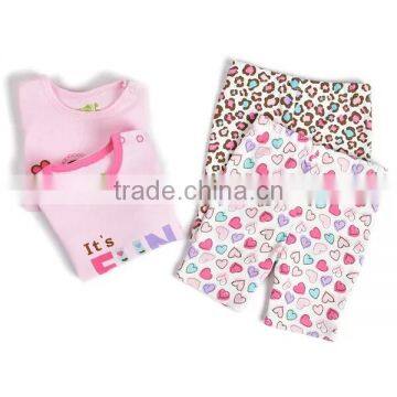 Short Sleeve t Shirt+short Pants Red Color Traditional Baby Girls Clothing Sets photo-4