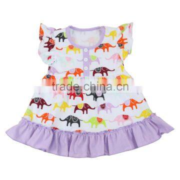 Baby Girls Cotton Ruffle Outfits Owl Dress Kids Boutique Outfit Toddler Girl Clothes photo-6