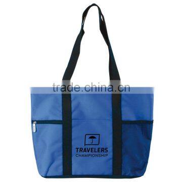 Deluxe Travel Tote Bag - Features Multiple Pockets, Sturdy Handles and Comes With Your Logo. photo-5