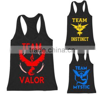 Walson 2016 Woman T shirt pokemon vest sleeveless tank top