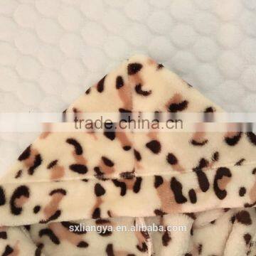 Wholesale Baby Kids Children Hooded Flannel Fleece Bathrobe photo-3