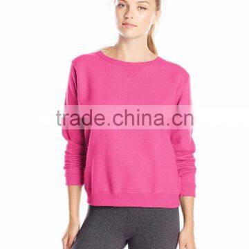 Custom Sports Plain Sweatshirts Cheap Fleece Sweater Girls Stylish Knitted Pullover Sweater photo-5