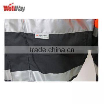 3M hi Vis Reflective us Navy Work Jacket photo-5