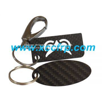 Customized Carbon Fiber Gift Product Carbon Fiber Key Chain photo-2