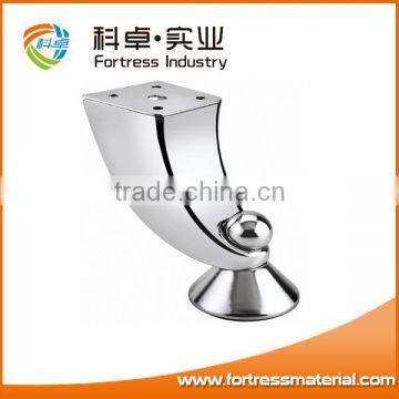Fortress Metal Sofa Leg in Chrome Made in China