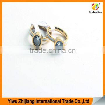 Latest Gold Ring Designs Rings Stainless Steel Jewelry Women Wedding Ring photo-2