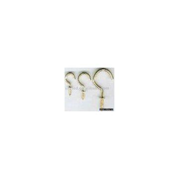 GALV IRON SCREW HOOKS