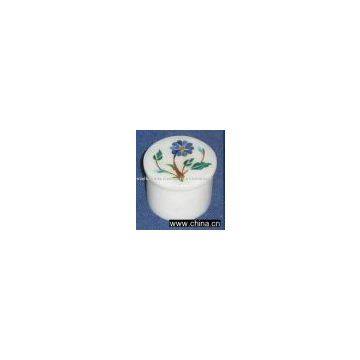 Marble inlay Boxes  (2804)