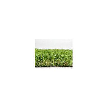 Olive Green Polyethylene Commercial Artificial Grass For Landscaping / Park 40mm Dtex12000