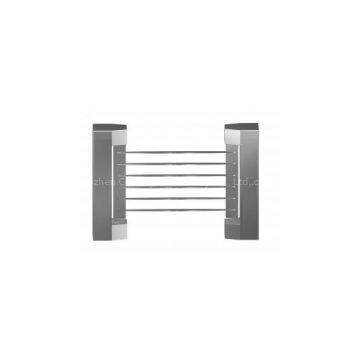 Indoor 180 Angle Two-way Direction Manual Swing Gate with 304# Stainless Steel Plate