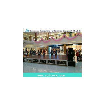 Stage Performance Stage Flexible Plywood Aluminium Lighitng Stage