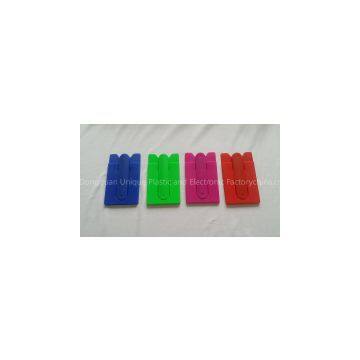 silicone phone stand card set