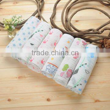 Hot Selling 100% Bamboo Fiber Baby Muslin Swaddle Blanket photo-2