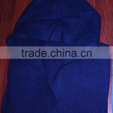 super absorbent and light weighted hooded microfiber bathrobe