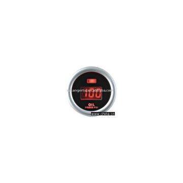 Digital Display Oil Pressure Gauge