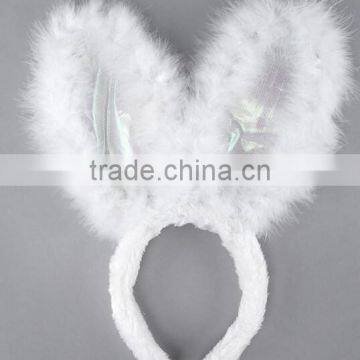 Novelty Headband Tail White Bunny Costume Children photo-3