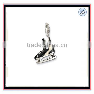 2015 fashion promotion Skate shoe charm jewelry