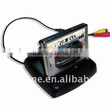 3.5inch Flip-open LCD Car Monitor,3.5 Inch TFT-LCD Monitor photo-3