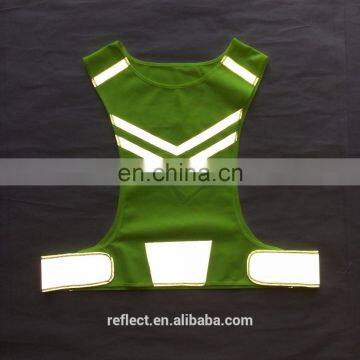 Yellow Mesh Riding Reflective Runing Vest photo-2