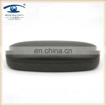 Promotional ready stock folding hard metal eyeglasses case