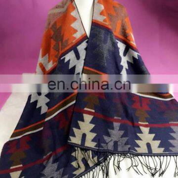 Fashion Acrylic woven Scarf, lady shawl,lattice scarf online wholesale