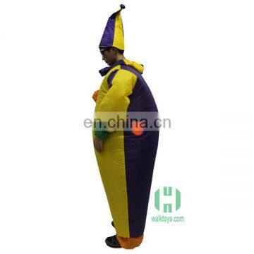HI CE Professional Advertising Giant Inflatable Fancy Clown Costume for Adult photo-2