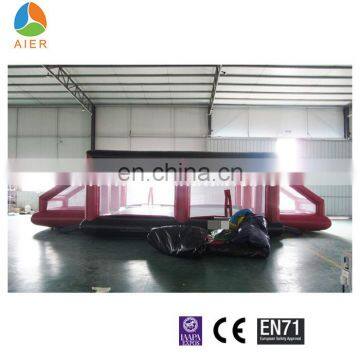 AIER newest design giant inflatable panna soccer field/inflatable football pitch