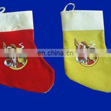 Hot selling promotional min kids Christmas Stocking