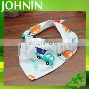 hot selling wholesale customized triangle bandana soft cotton baby bibs