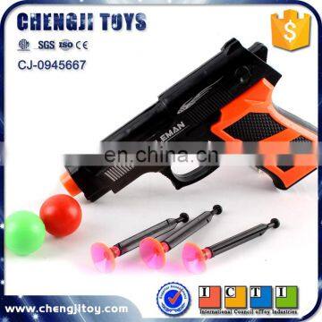 Shooting game airpressure rubber bullet gun