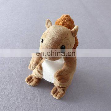 Squirrel plush realistic soft stuffed animal gift toy