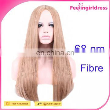 Women Beauty Costume Long Straight Cosplay Wig Human Hair Wig