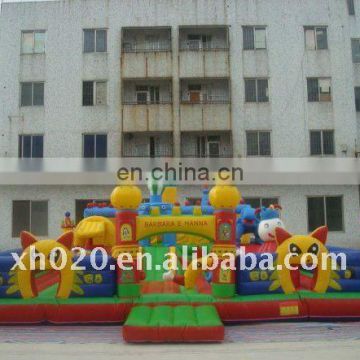 New and Popular commercial vinyl tarpaulin brand new big Inflatable amusement park FU027