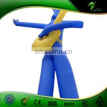 Custom Blue Inflatable Air Dancer / Inflatable Air Dancer Models At Factory Price