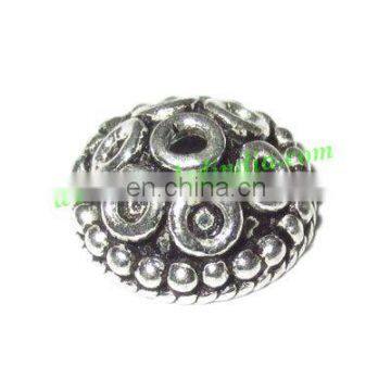 Silver Plated Caps, Size: 5x10.5mm, Weight: 0.92 Grams. BMSPCP018