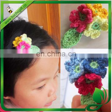 Baby Girls Hair Bows Kids flowery Hair Clips