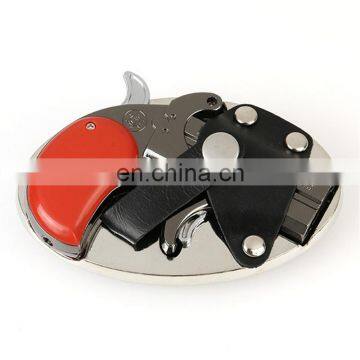 Unique Products 2017 Fationable Accessories Metal Skull Head Firefighter Belt Buckles