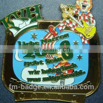 Hot sale best quality cheap metal medal,carnival Hallowmas zinc alloy Carnaval medal, custom clown make metal medal