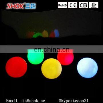 Color changing led snowball lights led moon light ball