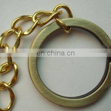 metal material and ring type promotion key ring