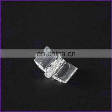 Custon plexiglass acrylic plastic transparent receive ark hinges