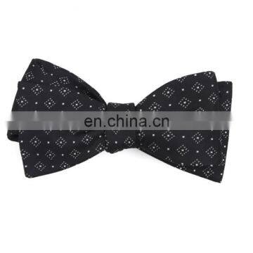 Wholesale hand made gemstone gala 100% silk bow tie