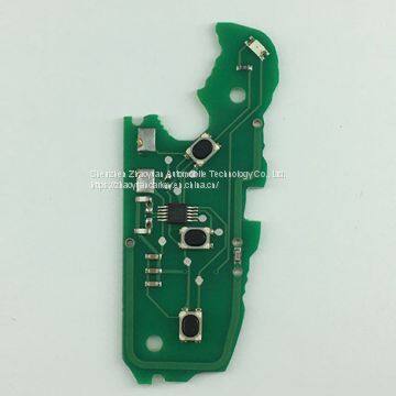 3 button Audi remote control flip key for A4 231G