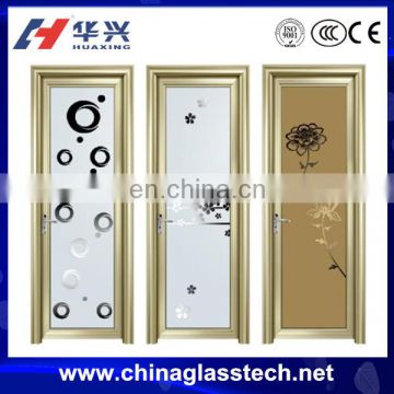 Commercial building use heat insulated insulated glass pvc doors and windows