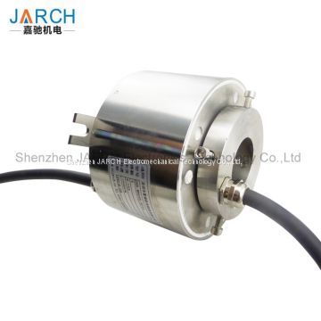 Under Sea Water 10 Meters S316L Housing Material IP68 Shaft Mounted Waterproof Operation Slip Rings