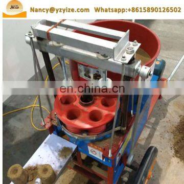 Plant Breeding Earth Pot Making Machine Seedling Planting Nursery Machine