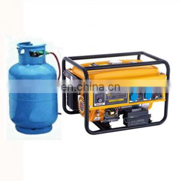 Small LPG Gasoline Natural Gas Generator 5kW