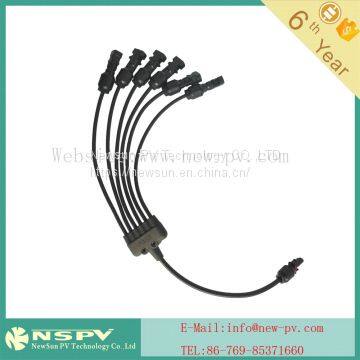 Solar PV Cable Assembly With MC3 and MC4 Connector and With Inline 1500VDC Fuse