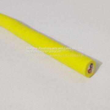 Yellow / Orange Sheath  1000v Rov Wire Cable Anti-seawate & Acid-base